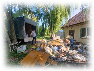 Movers Харьков - Загрузка строймусора с места Харьков